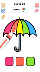 اسکرین شات 4 بازی Color & Draw : Satisfying Game