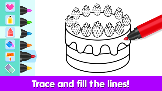 اسکرین شات 1 بازی Coloring and Drawing For Kids