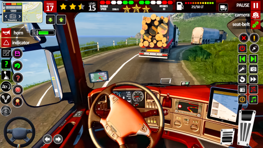 اسکرین شات 4 بازی Euro Truck Transporter 3d