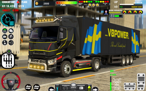 اسکرین شات بازی US Euro Truck Driving Games 3d 4