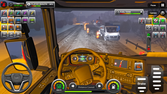 اسکرین شات 8 بازی Euro Truck Transporter 3d