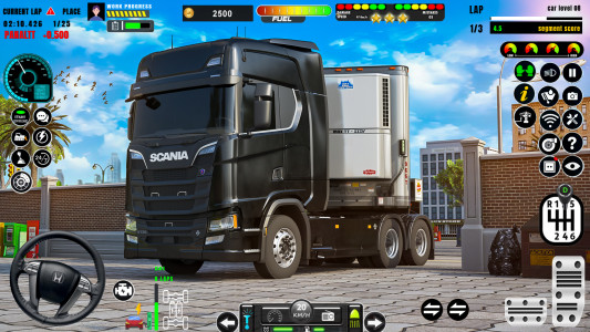 اسکرین شات بازی US Euro Truck Driving Games 3d 2