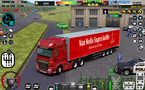 اسکرین شات بازی US Euro Truck Driving Games 3d 8