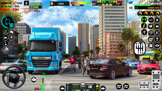 اسکرین شات بازی US Euro Truck Driving Games 3d 5