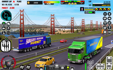 اسکرین شات بازی US Euro Truck Driving Games 3d 6