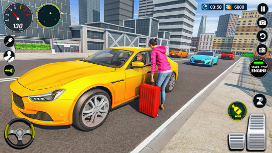 اسکرین شات بازی Flying Car Simulator- Car Game 4