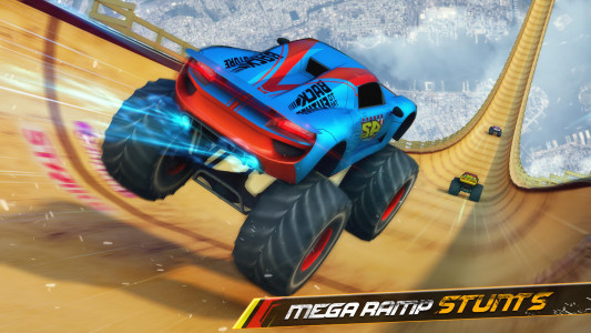 اسکرین شات بازی Monster Truck Mega Ramp 8
