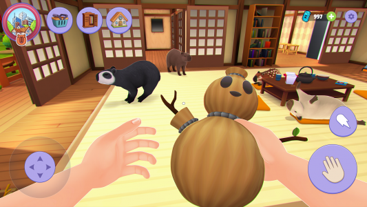 اسکرین شات بازی Capybara Simulator: Cute pets 4