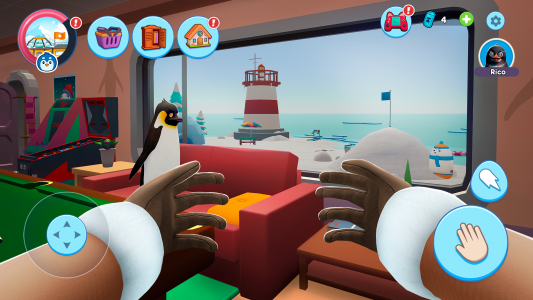 اسکرین شات بازی Penguin Simulator: My Pets 4