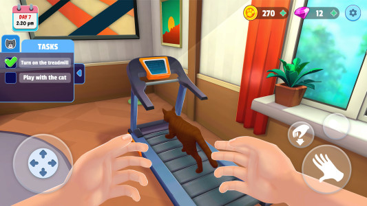 اسکرین شات 3 بازی Cat Simulator: My Pets