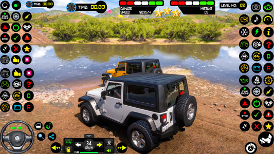 اسکرین شات 2 بازی Offroad Mud Jeep Simulator 3d
