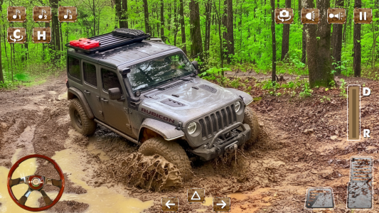 اسکرین شات 3 بازی Offroad Mud Jeep Simulator 3d