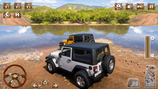 اسکرین شات 2 بازی Offroad Mud Jeep Simulator 3d