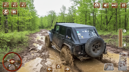 اسکرین شات 6 بازی Offroad Mud Jeep Simulator 3d