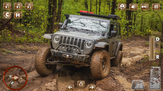 اسکرین شات 1 بازی Offroad Mud Jeep Simulator 3d