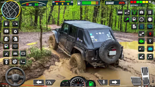 اسکرین شات 6 بازی Offroad Mud Jeep Simulator 3d