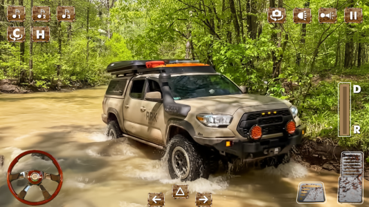 اسکرین شات 5 بازی Offroad Mud Jeep Simulator 3d