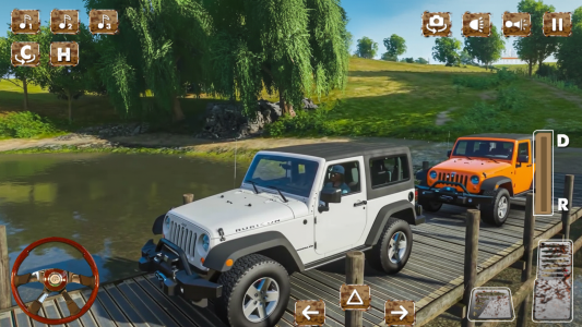 اسکرین شات 4 بازی Offroad Mud Jeep Simulator 3d