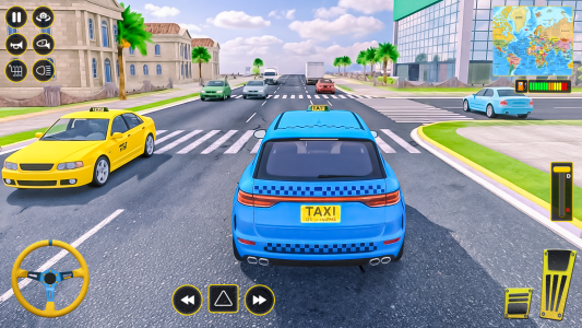 اسکرین شات 3 بازی Offroad Taxi Simulator Game 3D