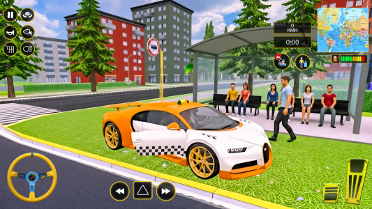 اسکرین شات 5 بازی Offroad Taxi Simulator Game 3D