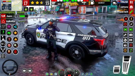 اسکرین شات 7 بازی Offline Police Car: Cop Game