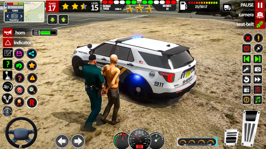 اسکرین شات 4 بازی Offline Police Car: Cop Game