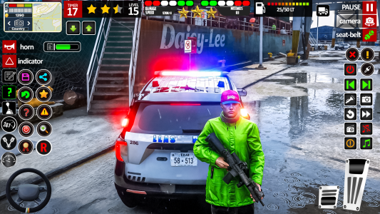 اسکرین شات 3 بازی Offline Police Car: Cop Game