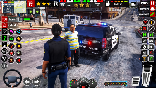اسکرین شات 8 بازی Offline Police Car: Cop Game