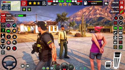 اسکرین شات 6 بازی Offline Police Car: Cop Game
