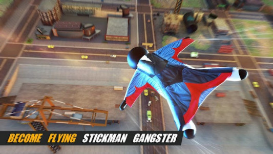 اسکرین شات برنامه Stickman Gangster Thug City Crime 5