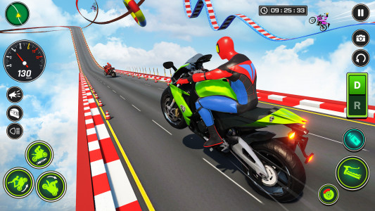 اسکرین شات بازی GT Mega Ramps Bike Race Games 3