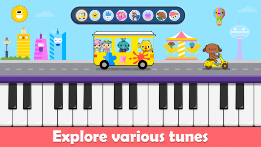 اسکرین شات بازی Baby Piano Kids Music Games 1