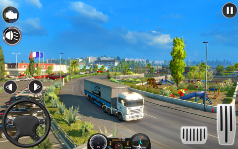 اسکرین شات بازی Transport Truck Simulator Game 5