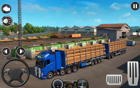 اسکرین شات بازی Transport Truck Simulator Game 4