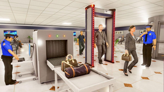 اسکرین شات بازی Border Patrol Airport Security - Police Simulator 1