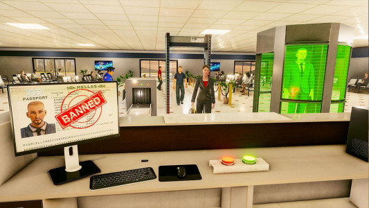 اسکرین شات بازی Border Patrol Airport Security - Police Simulator 3