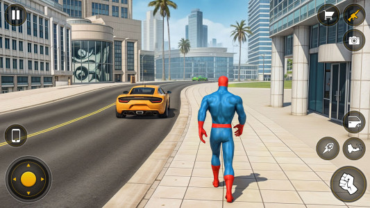 اسکرین شات 2 بازی Grand Rope City Gangster Game