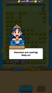 اسکرین شات 2 بازی Fortress Merge: Puzzle Defense