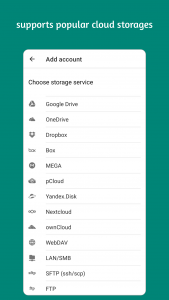 اسکرین شات 7 برنامه Autosync - File Sync & Backup