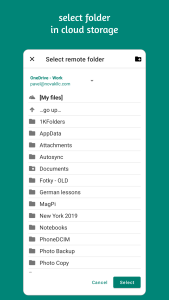 اسکرین شات 3 برنامه Autosync - File Sync & Backup