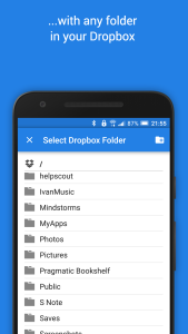اسکرین شات 4 برنامه Dropsync: Autosync for Dropbox