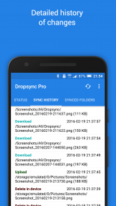 اسکرین شات برنامه Dropsync: Autosync for Dropbox 7
