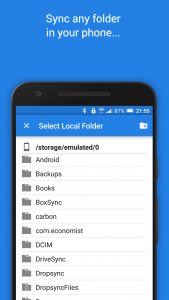 اسکرین شات 3 برنامه Dropsync: Autosync for Dropbox