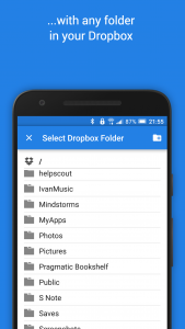 اسکرین شات برنامه Dropsync: Autosync for Dropbox 4