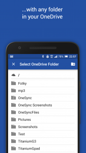 اسکرین شات برنامه OneSync: Autosync for OneDrive 4