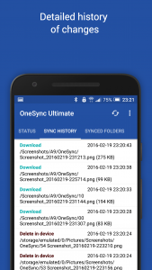 اسکرین شات برنامه OneSync: Autosync for OneDrive 7