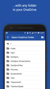 اسکرین شات 4 برنامه OneSync: Autosync for OneDrive