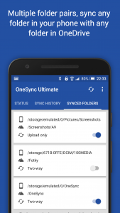 اسکرین شات برنامه OneSync: Autosync for OneDrive 6