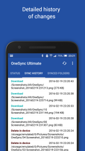 اسکرین شات 7 برنامه OneSync: Autosync for OneDrive