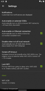 اسکرین شات برنامه WiFi ADB - Debug Over Air 2